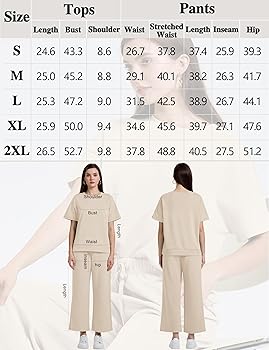 Amazon.com: XIEERDUO Womens Two Piece Pants Set Plus Size